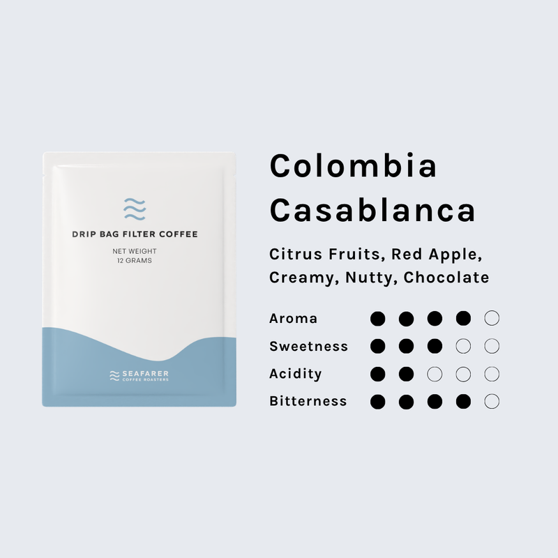 Colombia Casablanca Drip Bag Coffee